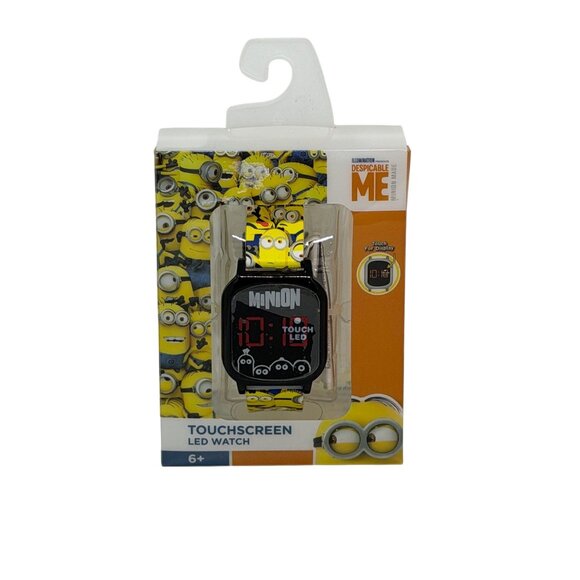 NWF Minion Touchscreen Watch Yellow Kids Digital Despicable Me Needs Batteries - Picture 1 of 4